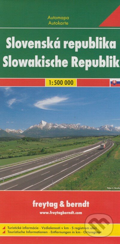 Slovenská republika 1:500 000, freytag&berndt