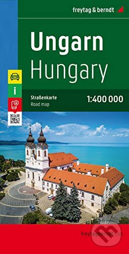Maďarsko 1:400 000, freytag&berndt, 2022