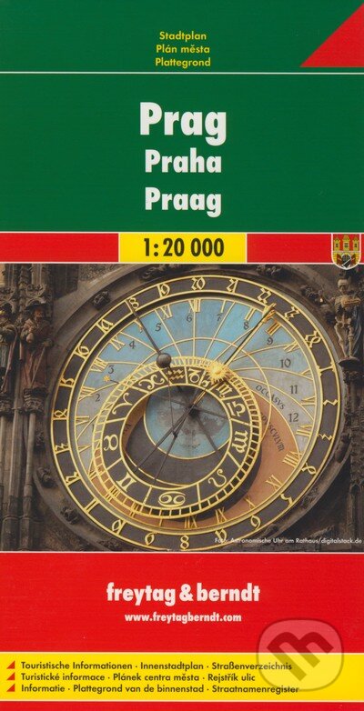 Praha 1:20 000, freytag&berndt