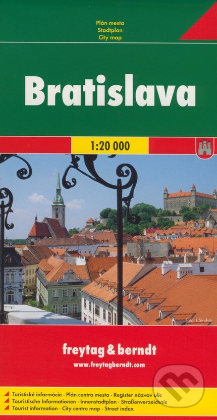 Bratislava 1:20 000, freytag&berndt