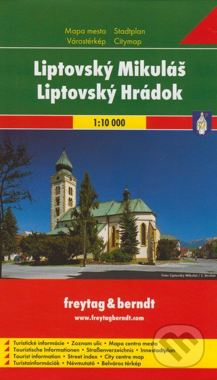 Liptovský Mikuláš/Liptovský Hrádok 1:10 000, freytag&berndt