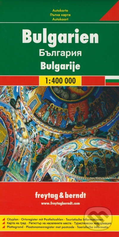 Bulgarien 1:400 000 (Automapa - Platná do r. 2018)