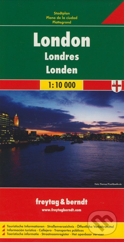 London 1:10 000, freytag&berndt, 2012