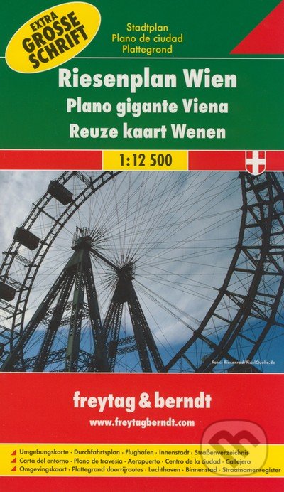 Reisenplan Wien 1:12 500, freytag&berndt, 2012