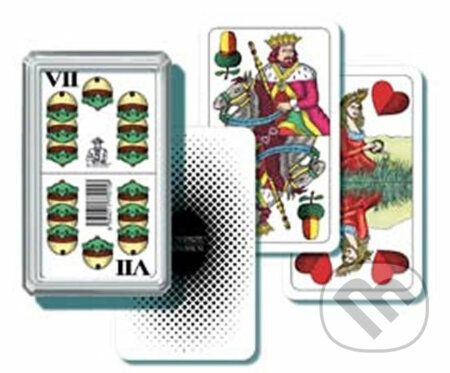 Karty dvouhlavé - plastová krabice - hra z kategorie Karty