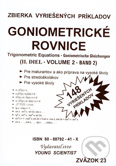 Goniometrické rovnice II, Young Scientist