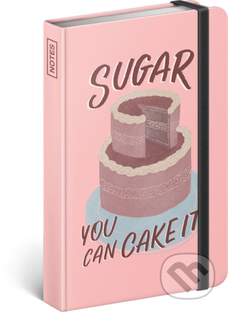 Notes Sugar (linkovaný s gumičkou na uzavření) - Studio Tabletters