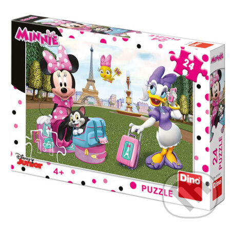 Minnie v Paříži - puzzle z kategorie Multi puzzle