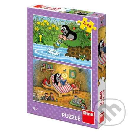 Krtek a perla - puzzle z kategorie Multi puzzle