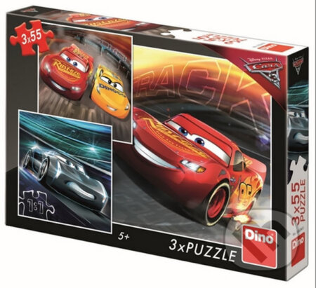 Auta 3 - Trénink - puzzle z kategorie 15 - 60 dílků