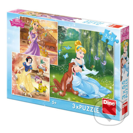 Disney Princezny - Volné odpoledne - puzzle z kategorie 15 - 60 dílků