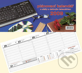 Plánovací kalendář 2009, Helma, 2008