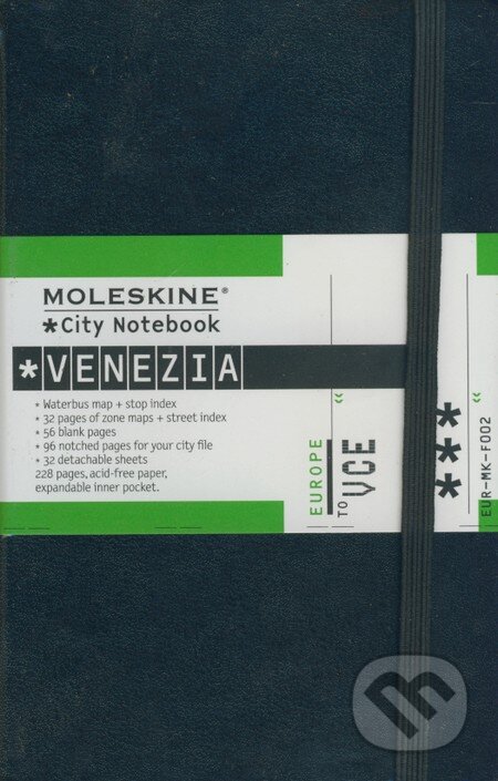 Moleskine CITY - malý zápisník Benátky (čierny), Moleskine, 2007