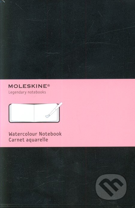 Moleskine - stredný akvarelový skicár (čierny), Moleskine, 2007