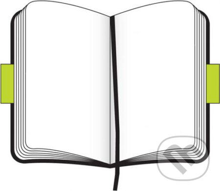 Moleskine - malý čistý zápisník v mäkkej väzbe (čierny)