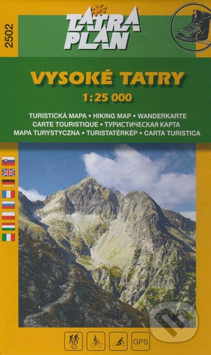 Vysoké Tatry 1:25 000, TATRAPLAN, 2023