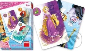 Karty Černý Petr Princezny v pohádce - hra z kategorie Karty, pexeso