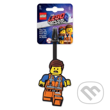 LEGO Movie 2 Menovka na batožinu - Emmet, LEGO, 2019