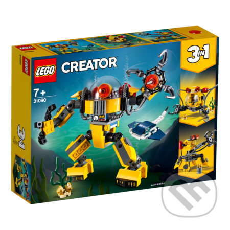 LEGO Creator - Podvodný robot, LEGO, 2019