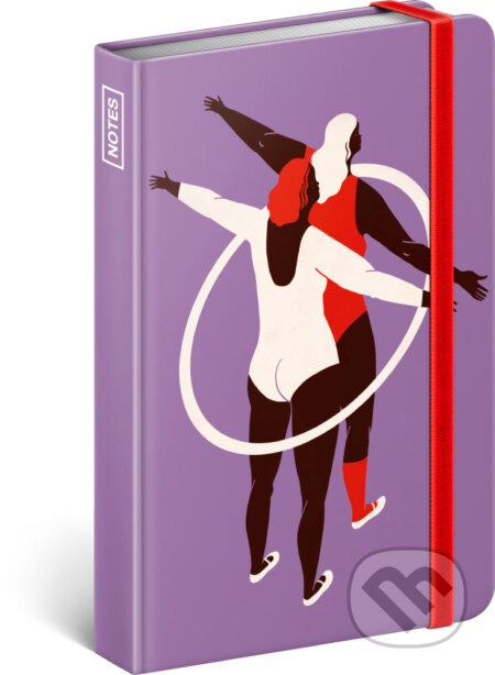 Notes Tomski & Polanski (linkovaný s gumičkou na uzavření)