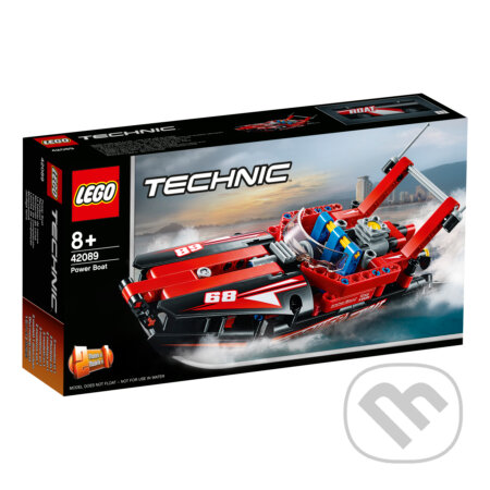 LEGO Technic 42089 Motorový čln, LEGO, 2019