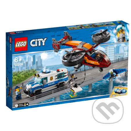 LEGO City 60209 Letecká polícia a krádež diamantu, LEGO, 2019