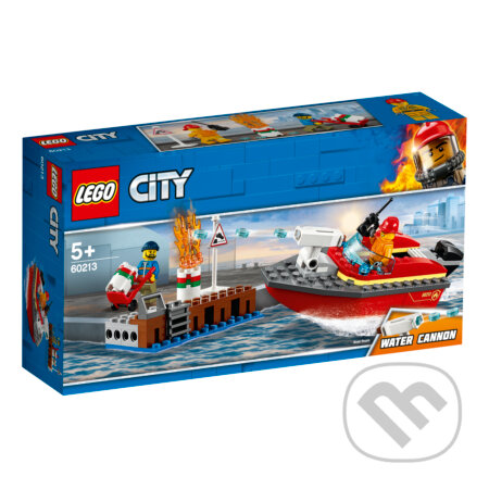 LEGO City 60213 Požiar v doku, LEGO, 2019