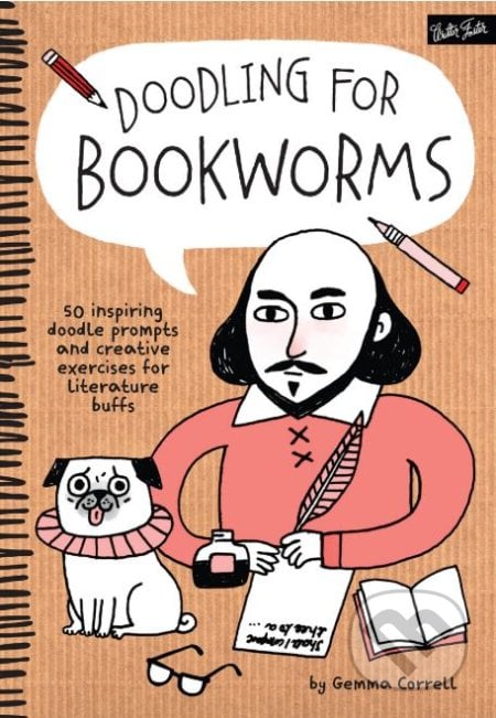 Doodling for Bookworms - Gemma Correll, Walter Foster, 2015