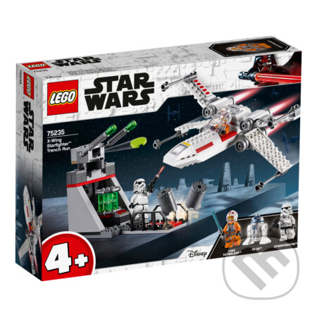 LEGO Star Wars 75235 Útek z priekopu so stíhačkou X-Wing, LEGO, 2019