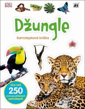 Samolepková knížka: Džungle, Jiří Models, 2017