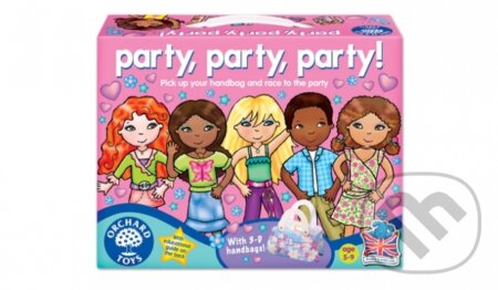 Spoločenská hra: Party, Party, Party! (Dievčatá, párty) (Orchard Toys). Orchard Toys