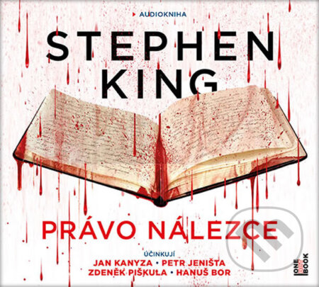 Právo nálezce (audiokniha) (2 CD (mp3)) - Stephen King - audiokniha z kategorie Detektivky, thrillery a horory
