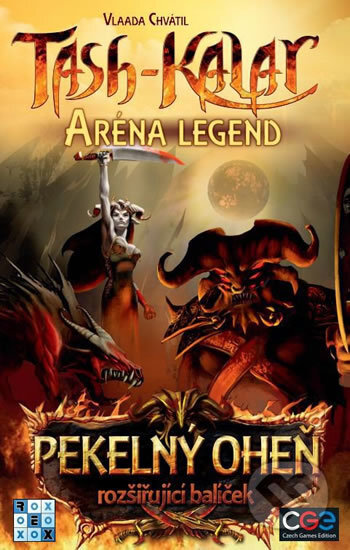 Tash-Kalar: Pekelný oheň (rozšíření) - Vlaada Chvátil - hra z kategorie Party hry