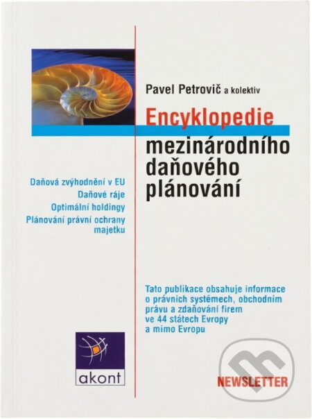 Kniha: Encyklopedie mezinár.daň.plán. (P.  Petrovič, P. Petrovič a Pavel Petrovič). 