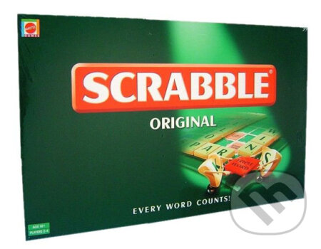 Scrabble Original (anglická verzia), Mattel