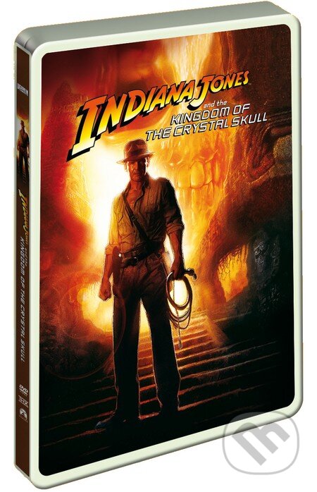 Indiana Jones a Kráľovstvo krištáľovej lebky (2 DVD) - Steelbook - Steven Spielberg, Magicbox, 2008