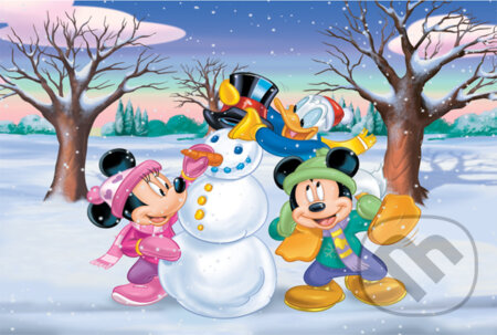 Mickey robí snehuliaka, Trefl