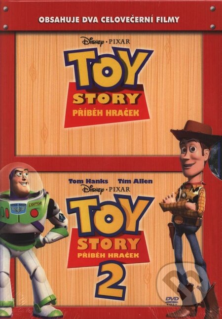 Toy Story: Príbeh hračiek 1,2 (double pack) - John Lasseter, Magicbox