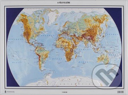 Reliéfna mapa - Svet 1:40 000 000, freytag&berndt