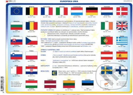 Európska únia / Euromena (karta) - Kolektív autorov, Publicom, 2008