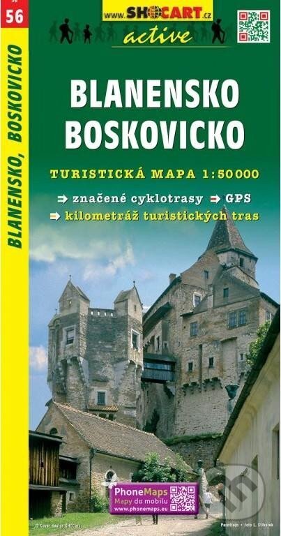 Blanensko, Boskovicko 1:50 000, SHOCart, 2008