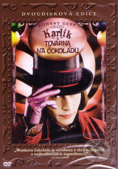 Karlík a továrna na čokoládu - Tim Burton, Magicbox, 2005