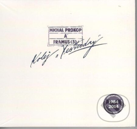 MIchal Prokop, 5 Framus: Kolej Yesterday LP - MIchal Prokop, 5 Framus, Supraphon, 2014