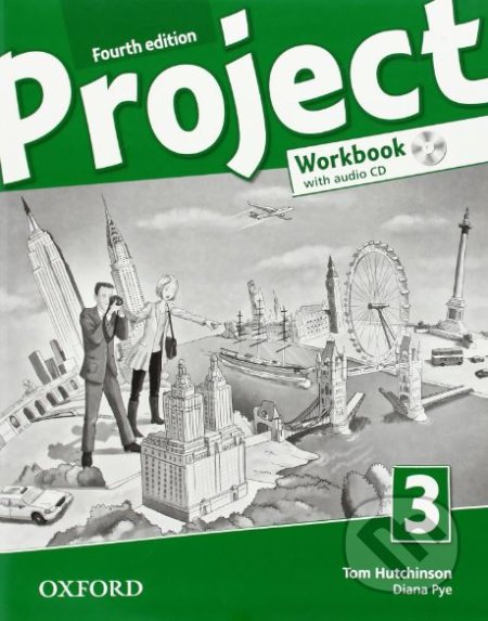 Project 3 - Workbook with audio CD - Tom Hutchinson, Diana Pye, Oxford University Press, 2014