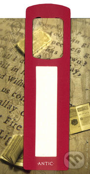 Antická záložka - Text (tmavě červená), JUMPee