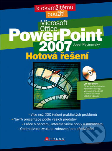 Microsoft PowerPoint 2007 - Josef Pecinovský, Computer Press, 2008