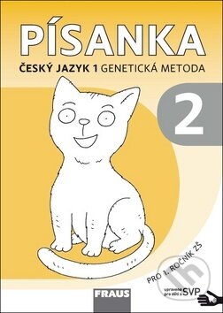 Písanka 1/2 Český jazyk 1 Genetická metoda - Karla Černá, Jiří Havel, Martina Grycová, Fraus, 2017
