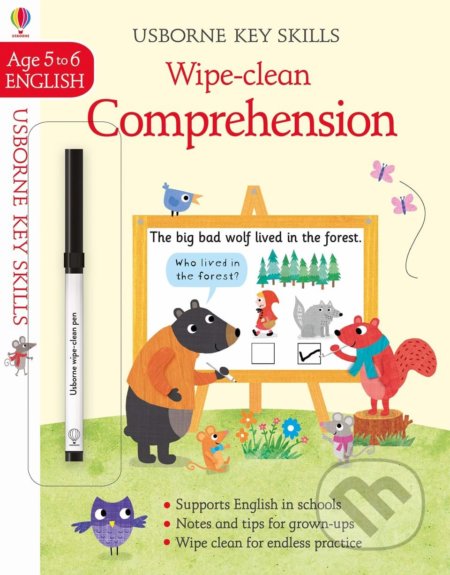 Wipe-clean Comprehension 5-6 - Hannah Watson, Usborne, 2019