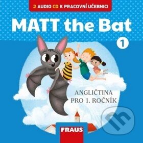 MATT the Bat 1 CD k učebnici, Fraus, 2018
