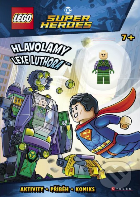 LEGO DC Super Heroes: Hlavolamy Lexe Luthora, CPRESS, 2019